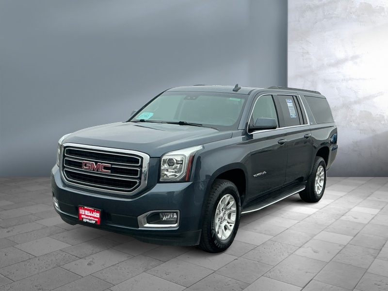 Gray 2019 GMC Yukon XL SLT 4WD SUV / Crossover Four-Wheel Drive 6-Speed Automatic