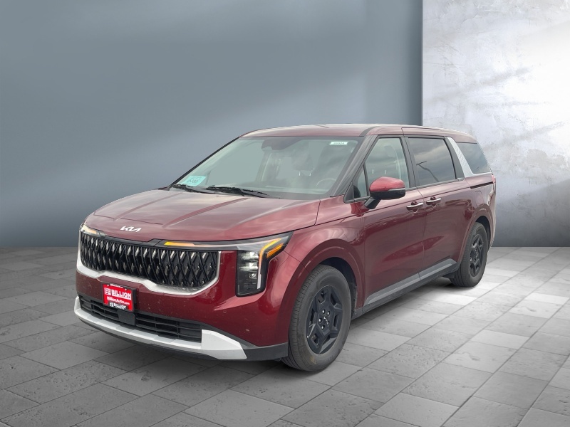 Red 2026 Kia Carnival Minivan Front-Wheel Drive