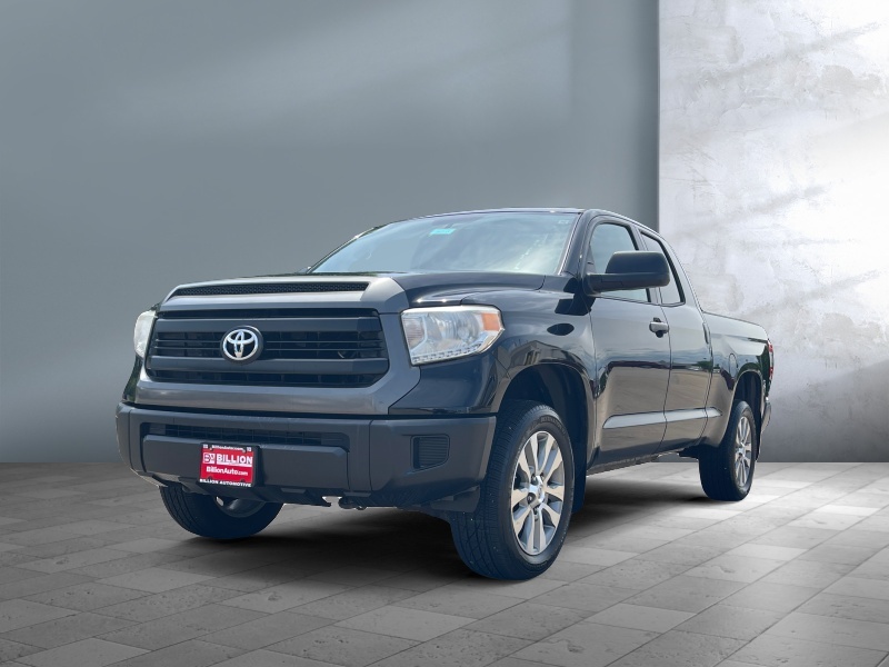 Black 2016 Toyota Tundra Pickup Truck Four-Wheel Drive 