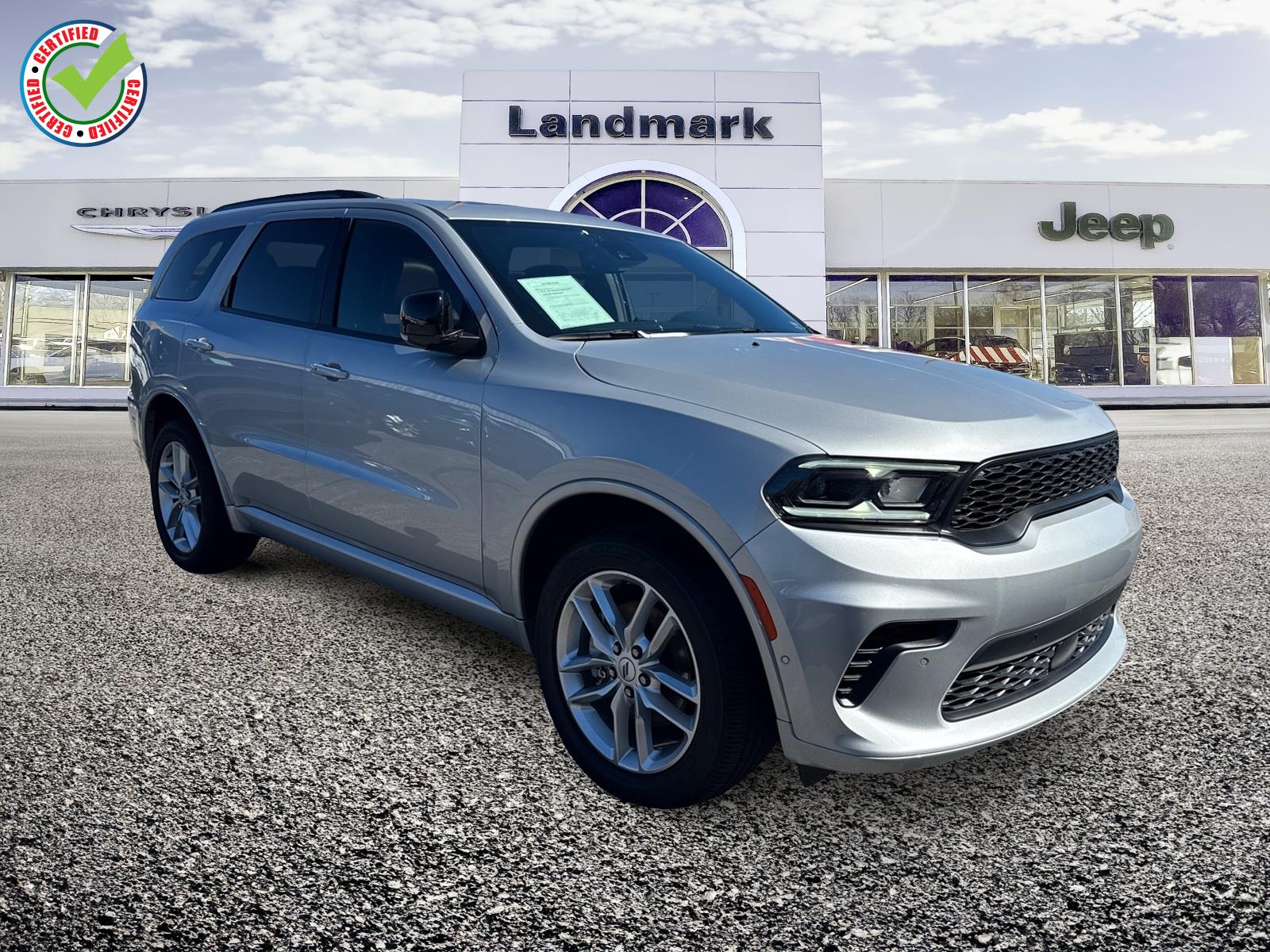 Silver 2025 Dodge Durango SUV / Crossover All-Wheel Drive 8-Speed Automatic