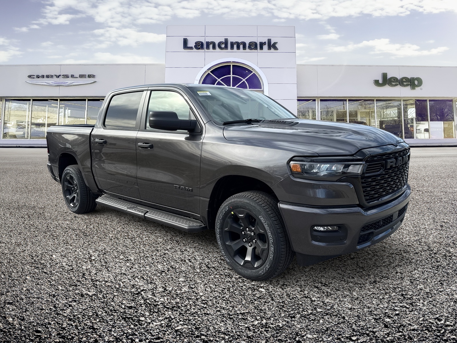 Gray (Granite Crystal Metallic Clearcoat) 2026 RAM 1500 Express Crew Cab 4WD Pickup Truck Four-Wheel Drive 8-Speed Automatic