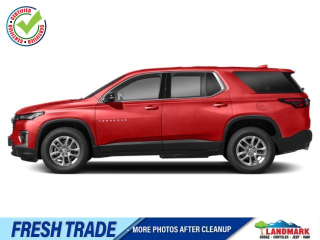 Red 2023 Chevrolet Traverse Premier AWD SUV / Crossover Four-Wheel Drive 9-Speed Automatic