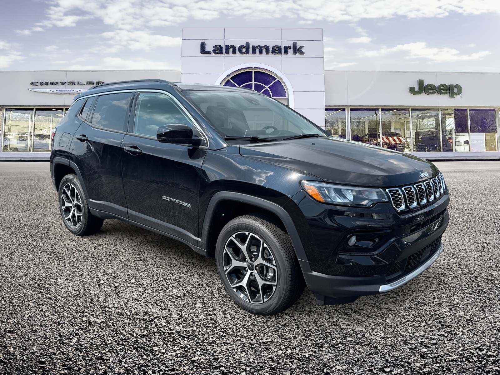 Diamond Black Crystal Pearlcoat 2026 Jeep Compass SUV / Crossover Four-Wheel Drive 8-Speed Automatic