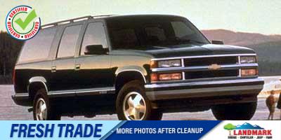 Green 1997 Chevrolet Suburban K1500 4WD SUV / Crossover Four-Wheel Drive 4-Speed Automatic