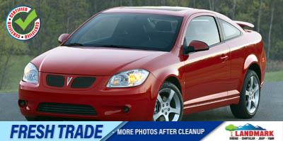 Red 2007 Pontiac G5 Coupe Front-Wheel Drive 4-Speed Automatic
