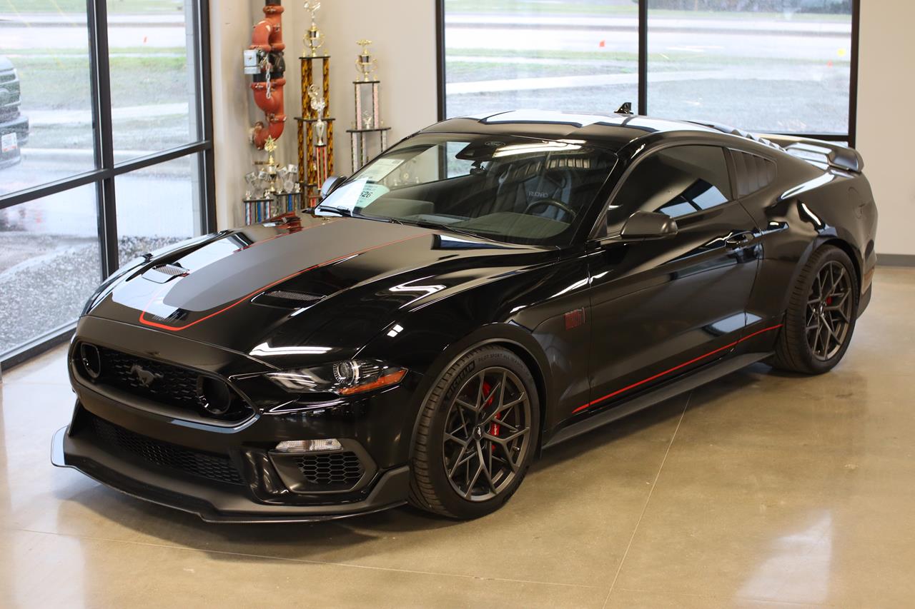 Black 2021 Ford Mustang Coupe Rear-Wheel Drive Automatic