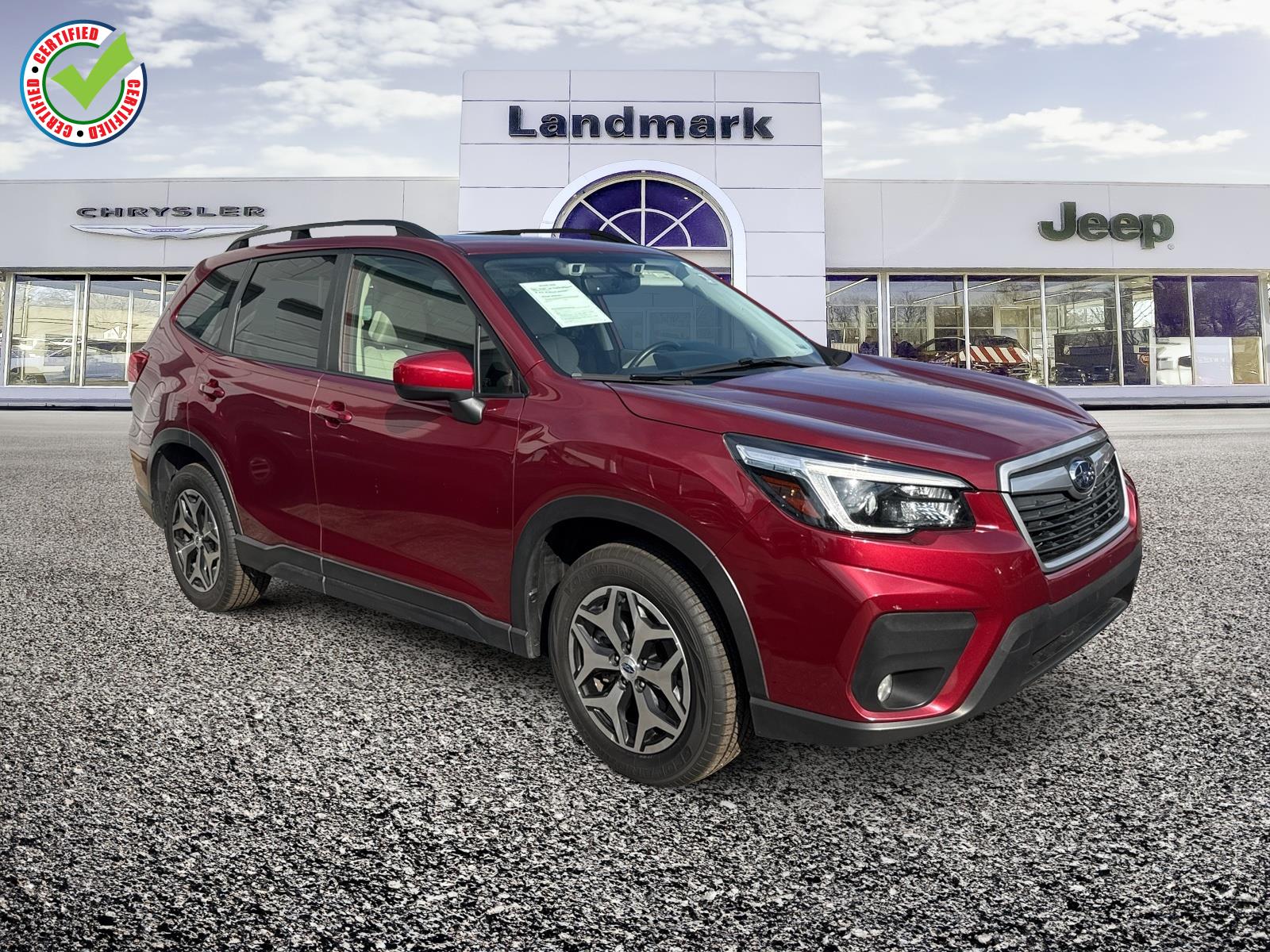 Red 2021 Subaru Forester SUV / Crossover All-Wheel Drive