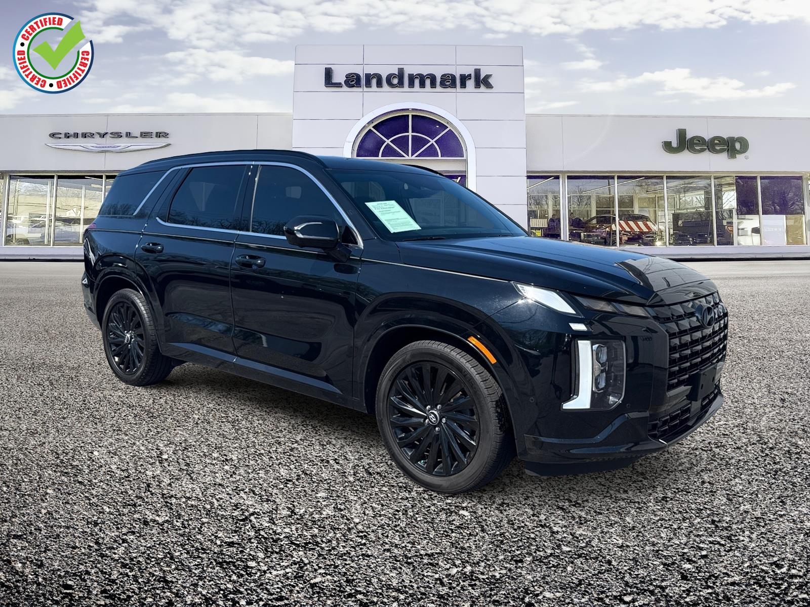 Black 2024 Hyundai Palisade Calligraphy Night Edition AWD SUV / Crossover All-Wheel Drive 8-Speed Automatic