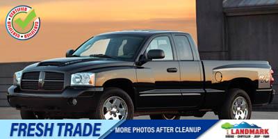 Brown (Tan) 2007 Dodge Dakota Pickup Truck Four-Wheel Drive 4-Speed Automatic